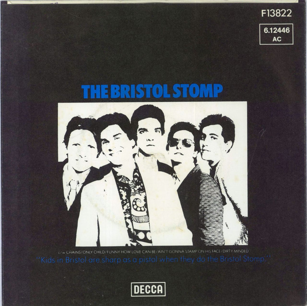 The Late Show The Bristol Stomp UK 7" vinyl single (7 inch record / 45)