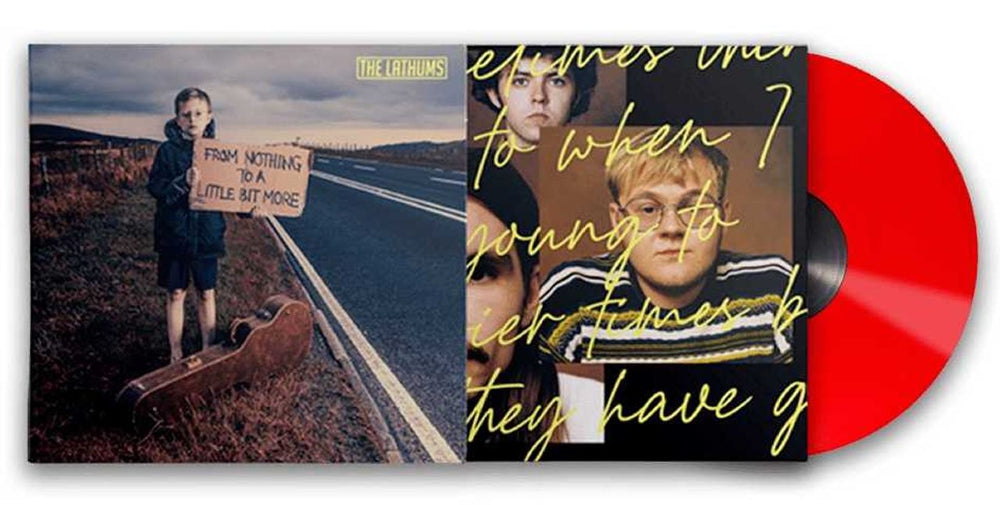 The Lathums From Nothing To A Little Bit More - Indie Store Exclusive Red Vinyl - Sealed UK vinyl LP album (LP record) 4867661
