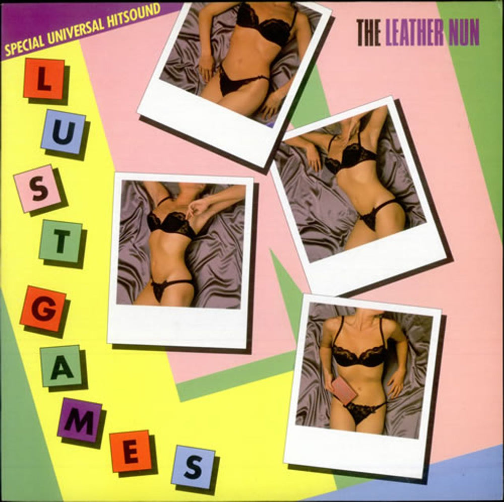 The Leather Nun Lust Games UK vinyl LP album (LP record) WRMLP200