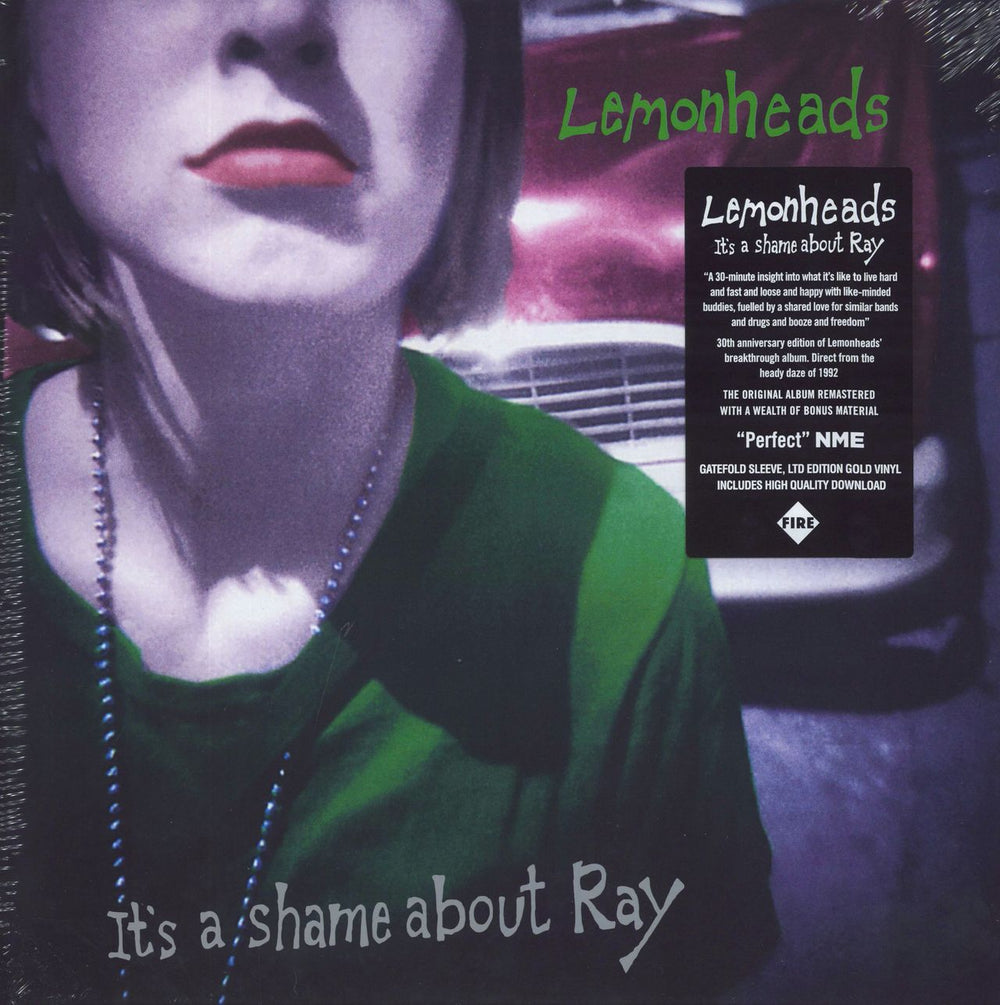 The Lemonheads It's A Shame About Ray: 30th Anniversary - Gold Vinyl - Sealed US 2-LP vinyl record set (Double LP Album) FIRELP624