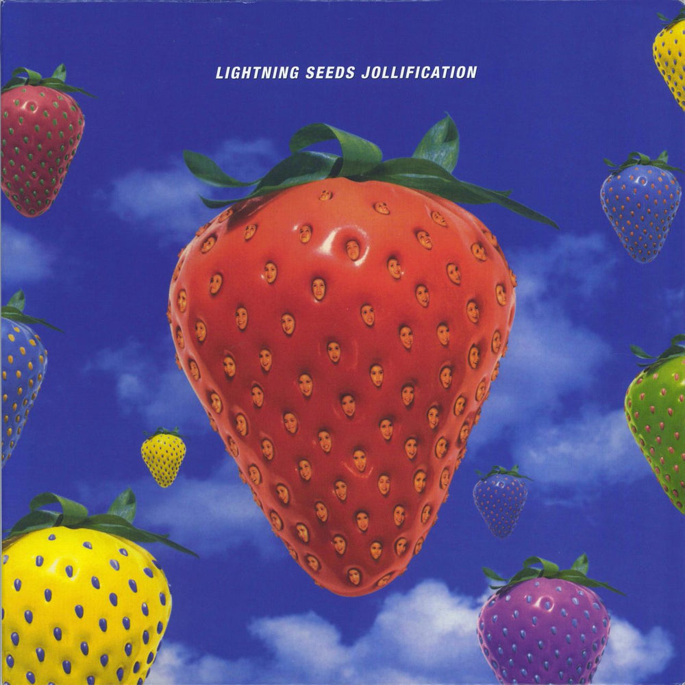 The Lightning Seeds Jollification + Bonus 7" UK vinyl LP album (LP record) 19075962231