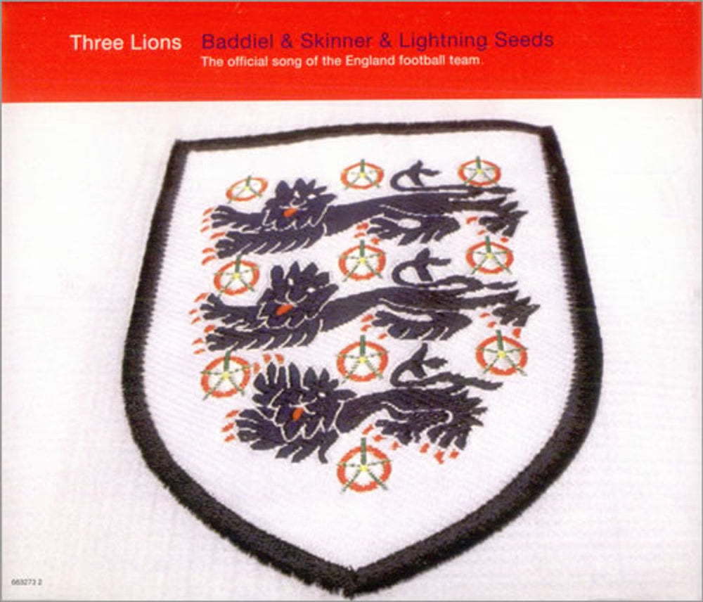 The Lightning Seeds Three Lions UK CD single (CD5 / 5") 6632732