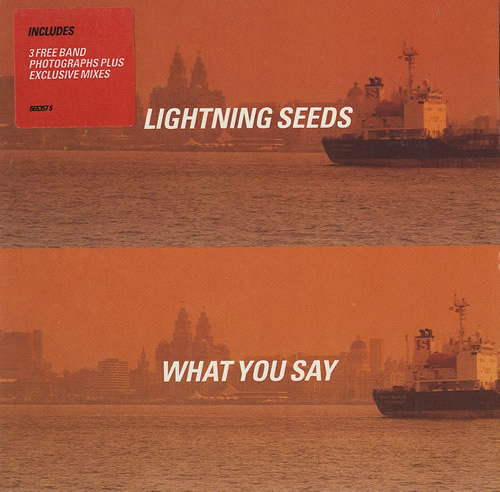 The Lightning Seeds What You Say - CD 1 & CD 2 UK 2-CD single set (Double CD single) 665357-5/2