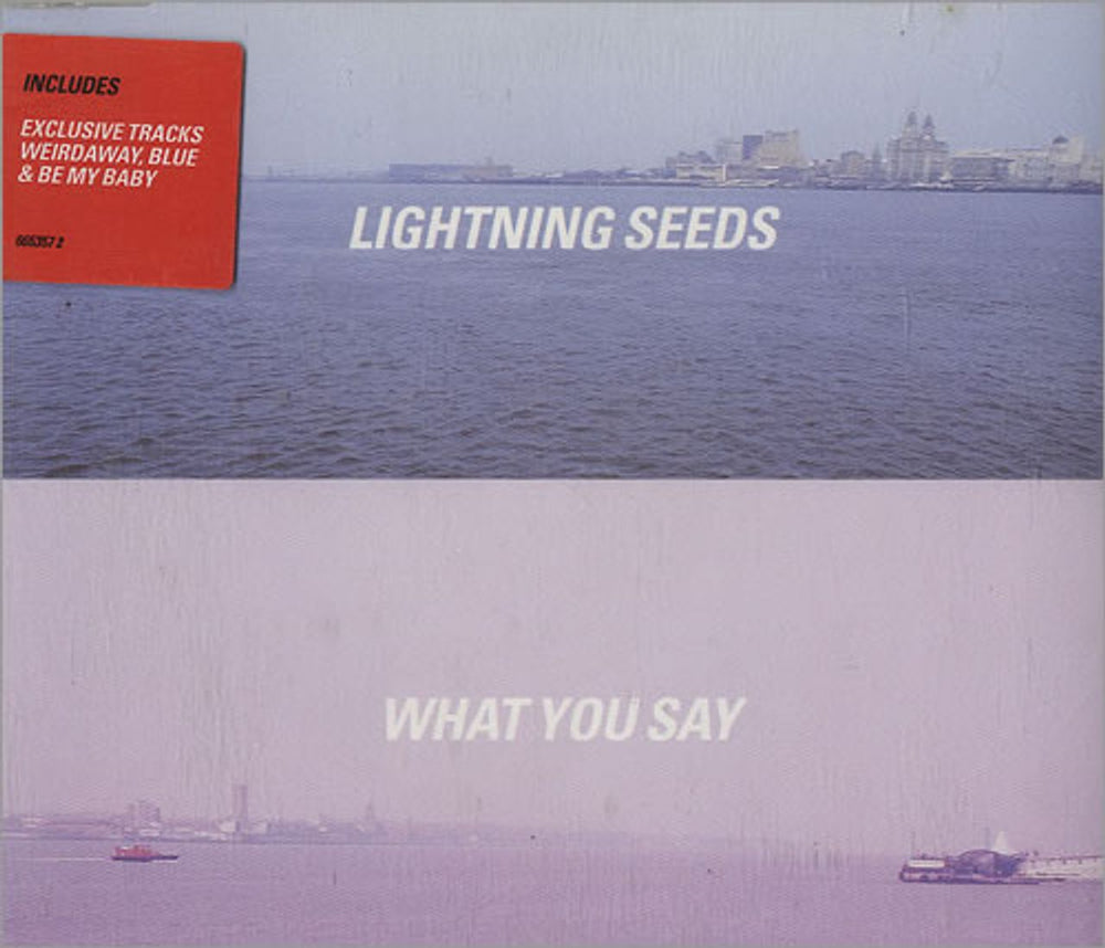 The Lightning Seeds What You Say - CD 1 & CD 2 UK 2-CD single set (Double CD single) SEE2SWH135328