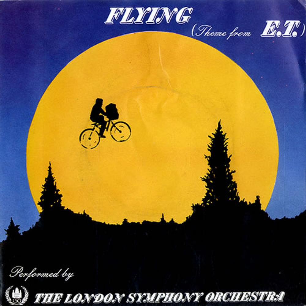 The London Symphony Orchestra Flying (Theme From E.T.) UK 7" vinyl single (7 inch record / 45) TOW31