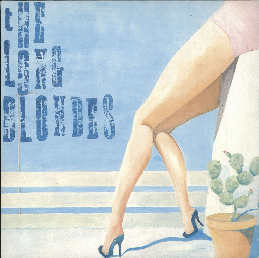 The Long Blondes Giddy Stratospheres - Blue vinyl UK 7" vinyl single (7 inch record / 45) ARC007