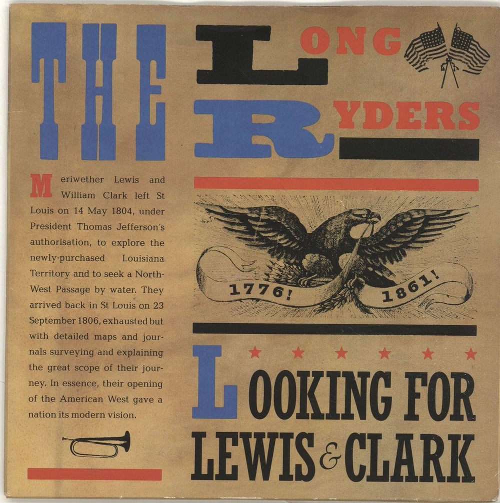 The Long Ryders Looking For Lewis And Clark - Doublepack UK 7" vinyl single (7 inch record / 45) ISD237