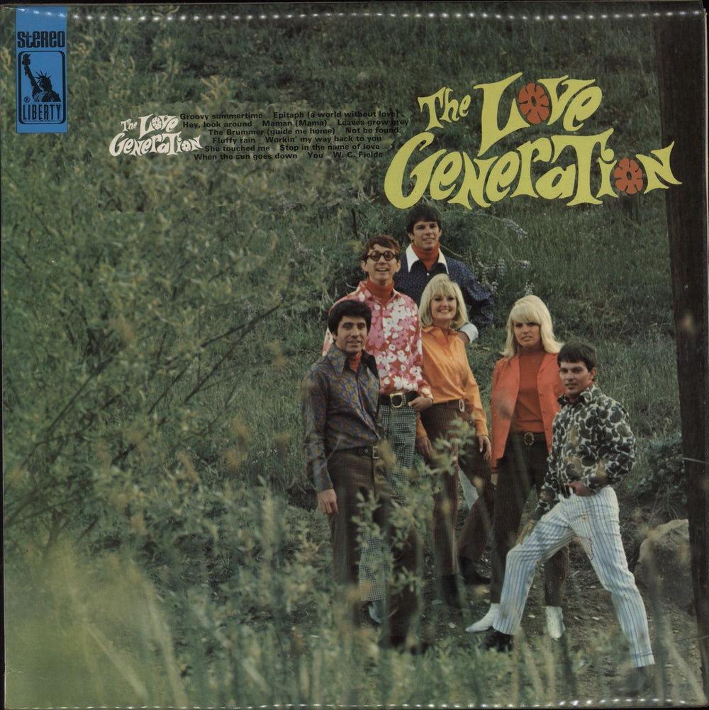 The Love Generation The Love Generation UK vinyl LP album (LP record) LBS83121E