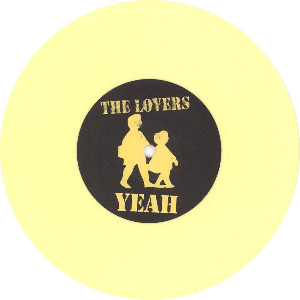 The Lovers [Indie] Yeah - Yellow UK 7" vinyl single (7 inch record / 45) ZMH07YE717412