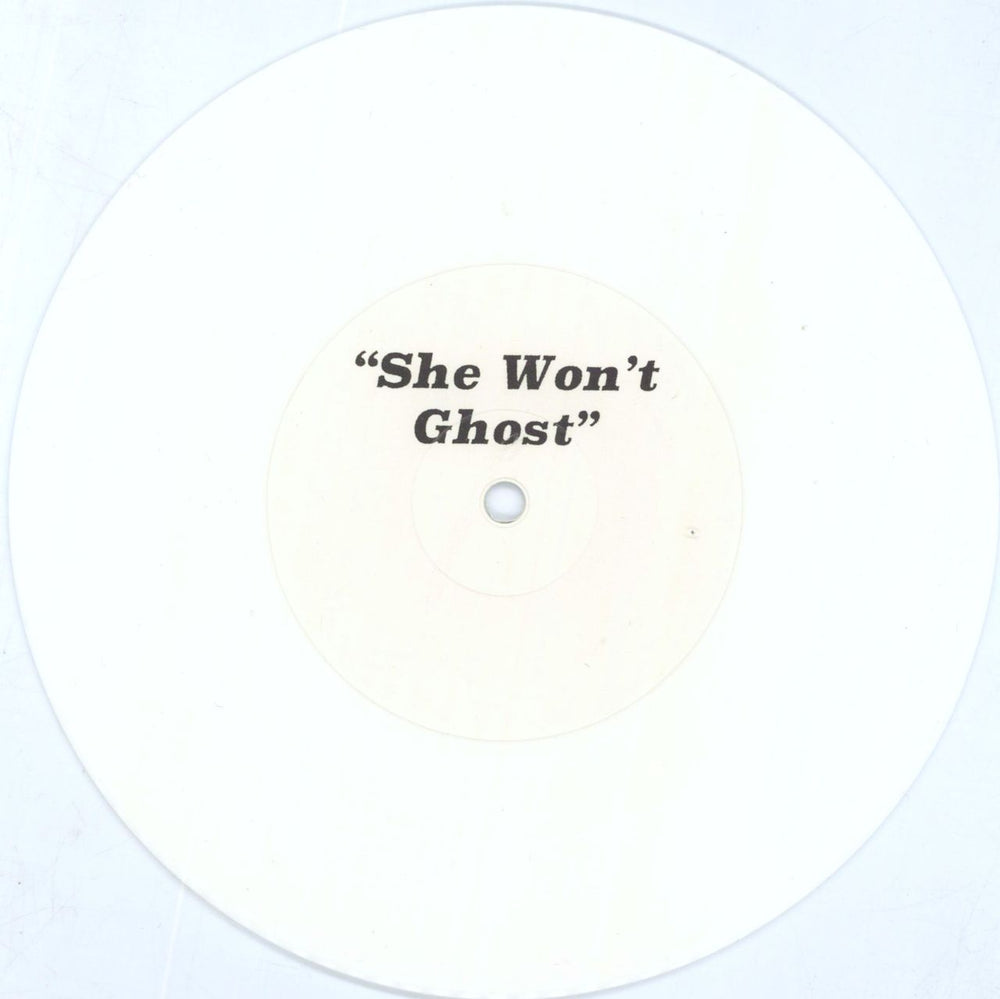 The Magic Gang She Won't Ghost - White Vinyl UK 7" vinyl single (7 inch record / 45) 2NI07SH806804