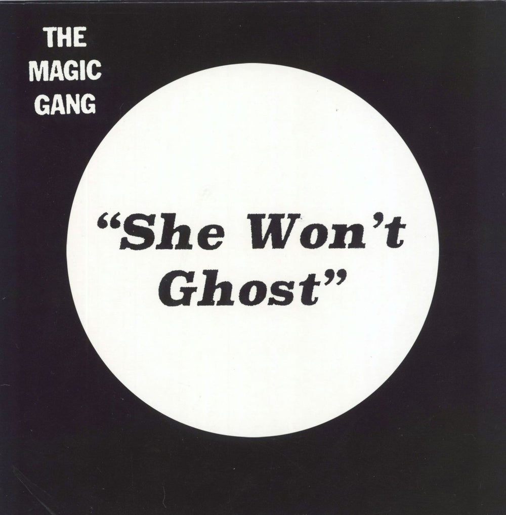 The Magic Gang She Won't Ghost - White Vinyl UK 7" vinyl single (7 inch record / 45) HARM002