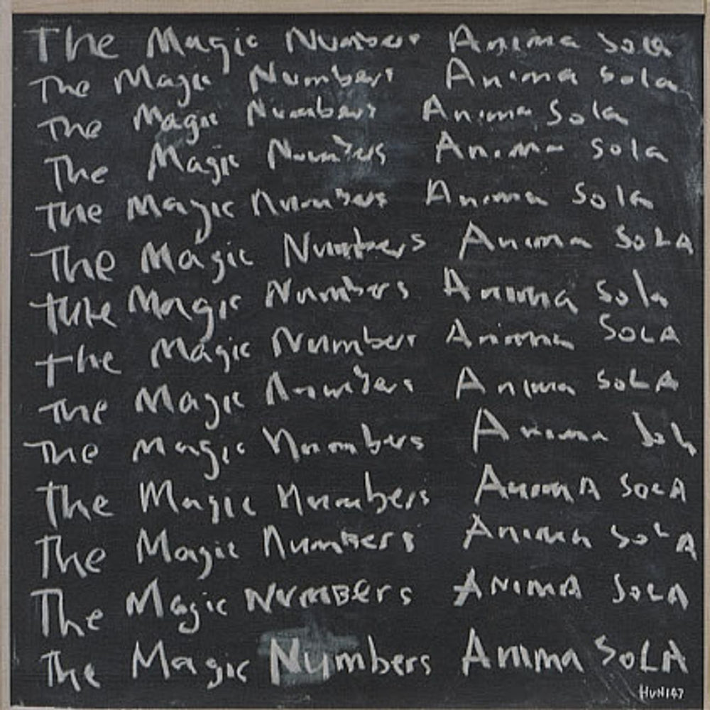 The Magic Numbers Anima Sola UK 7" vinyl single (7 inch record / 45) HVN147/RTRADS224