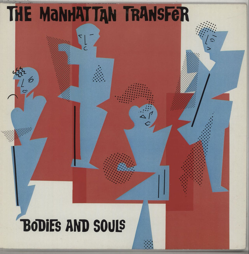 The Manhattan Transfer Bodies And Souls German vinyl LP album (LP record) 78-0104-1