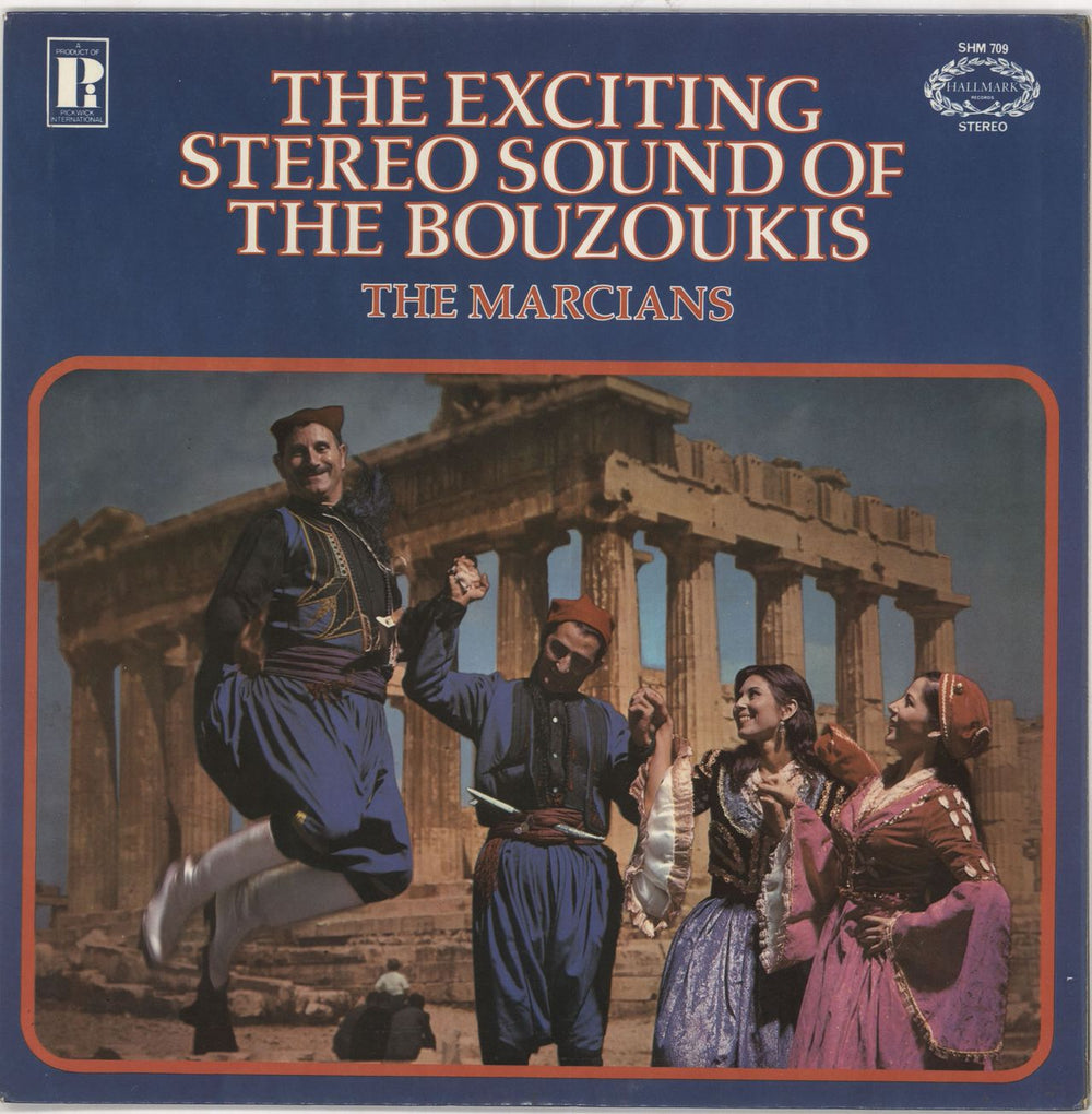 The Marcians The Exciting Stereo Sound Of The Bouzoukis UK vinyl LP album (LP record) SHM709