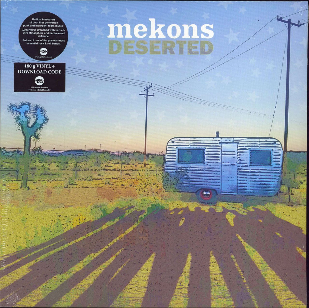 The Mekons Deserted - 180gm German vinyl LP album (LP record) GBLP069