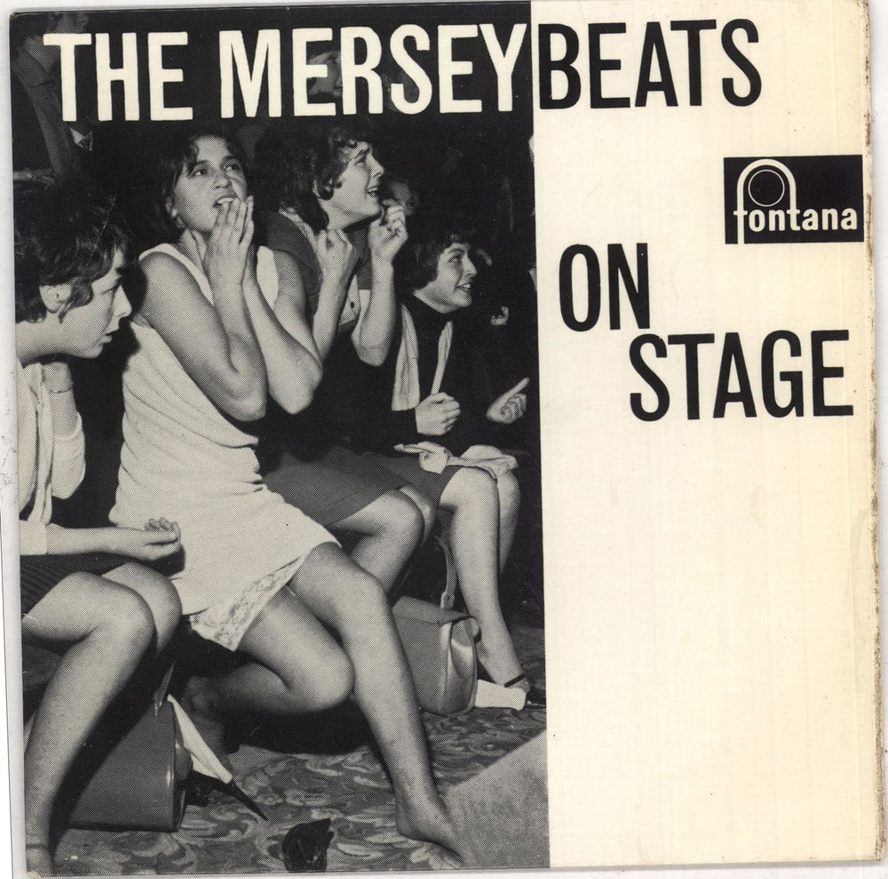 The Merseybeats On Stage EP UK 7" vinyl single (7 inch record / 45) TE17422