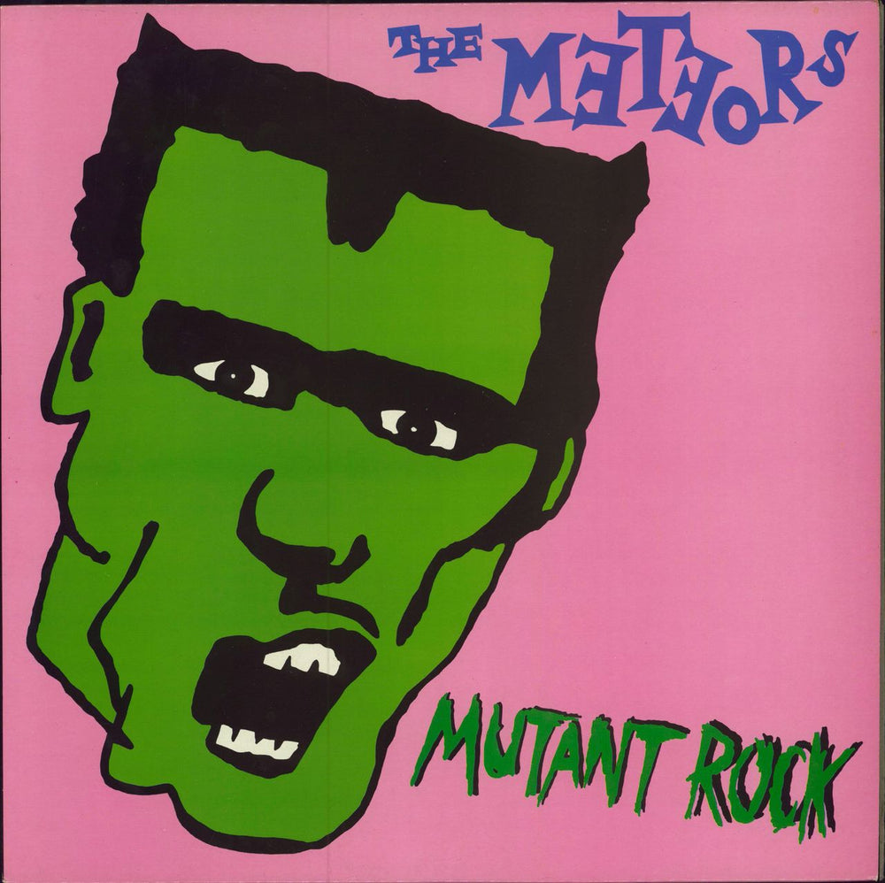 The Meteors (80s) Mutant Rock - Blue UK 12" vinyl single (12 inch record / Maxi-single) EYET10