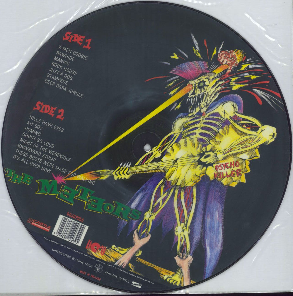 The Meteors (80s) Night Of The Werewolf UK picture disc LP (vinyl picture disc album) 5013428120392