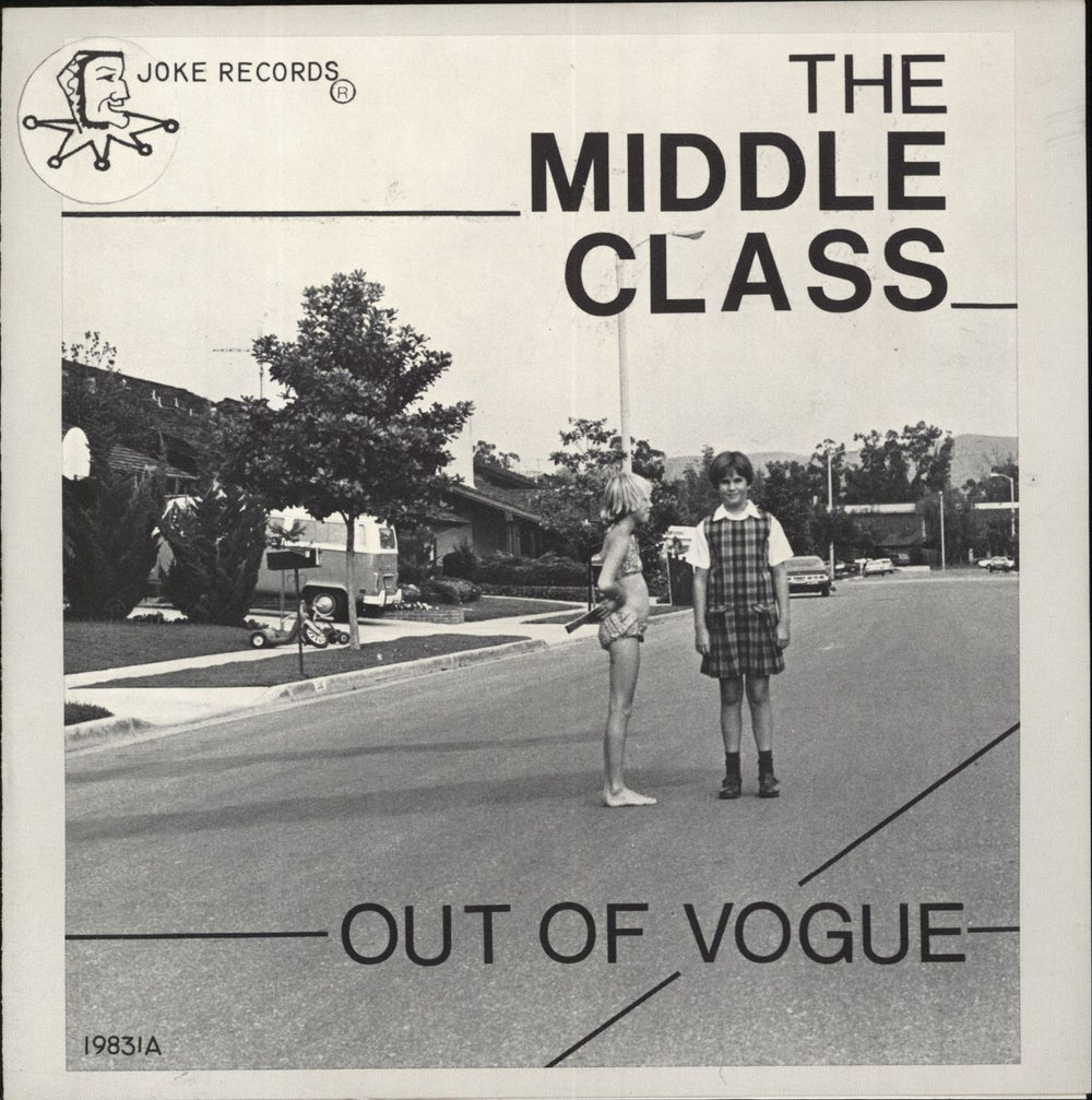 The Middle Class Out Of Vogue US 7" vinyl single (7 inch record / 45) 09831