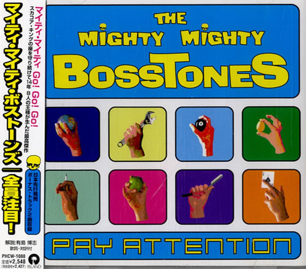 The Mighty Mighty Bosstones Pay Attention Japanese Promo CD album (CDLP) PHCW-1088