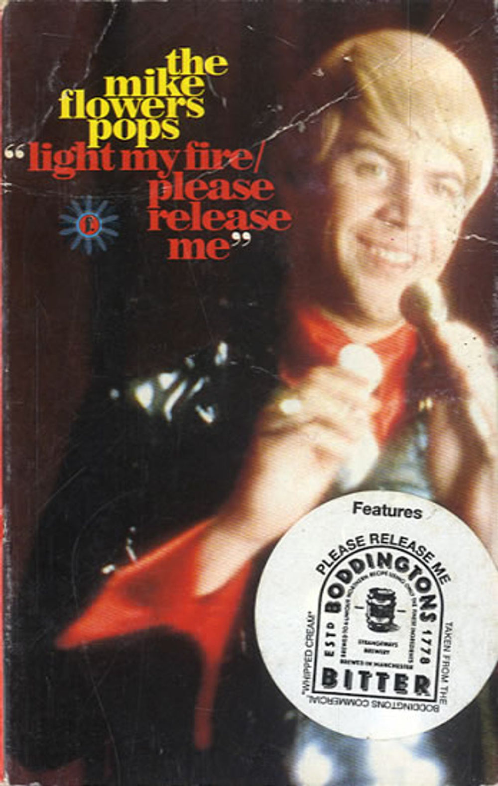 The Mike Flowers Pops Light My Fire UK cassette single LONCS384