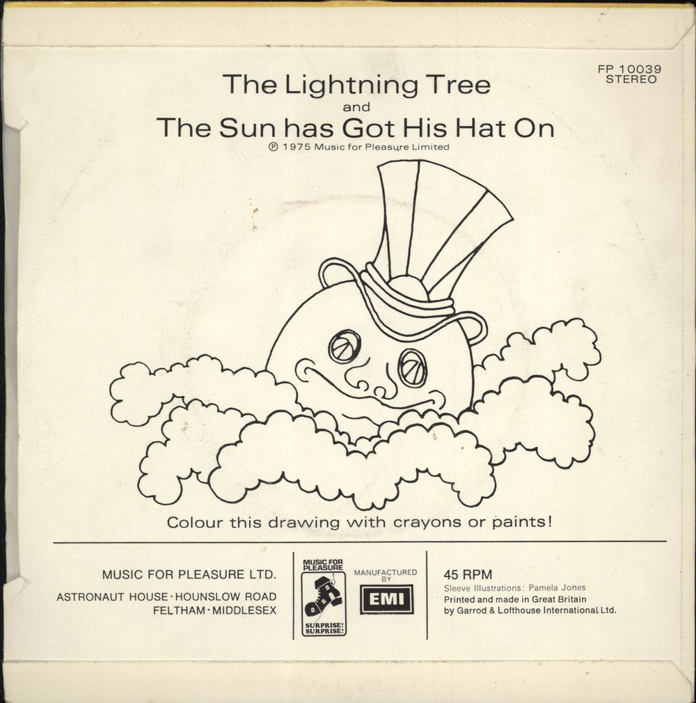 The Mike Sammes Singers The Lightning Tree UK 7" vinyl single (7 inch record / 45)