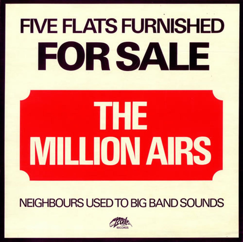 The Million Airs Five Flats Furnished UK vinyl LP album (LP record) BULP2013