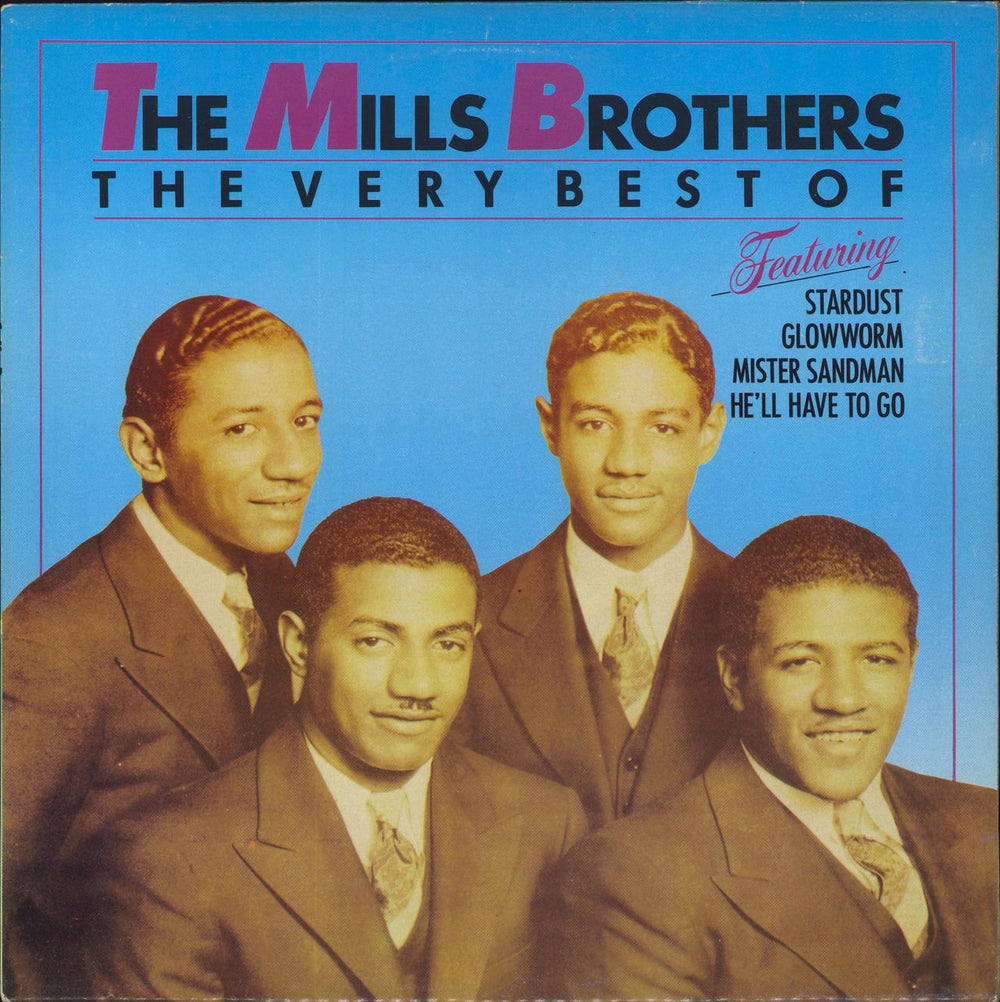 The Mills Brothers The Very Best Of Dutch vinyl LP album (LP record) DGR1002