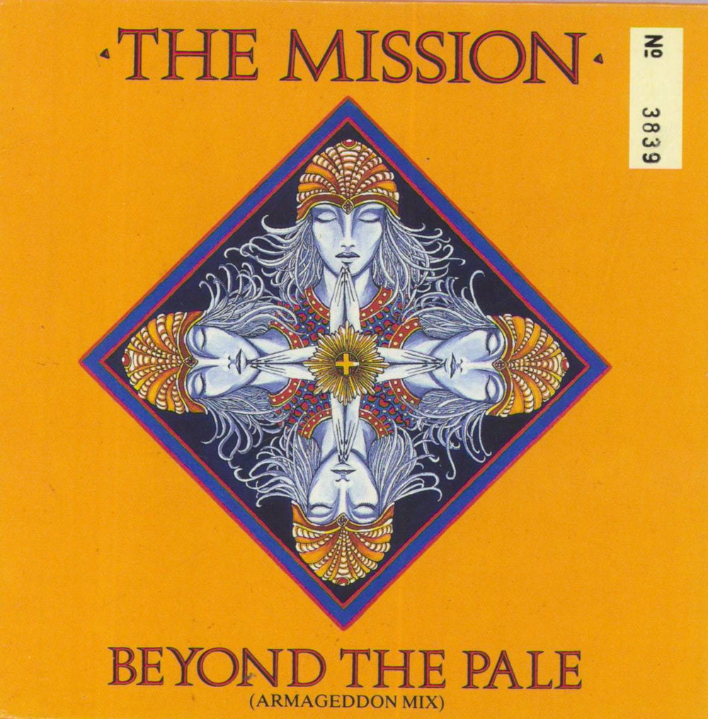 The Mission Beyond The Pale - Numbered Slv UK CD single (CD5 / 5") MTHCD62