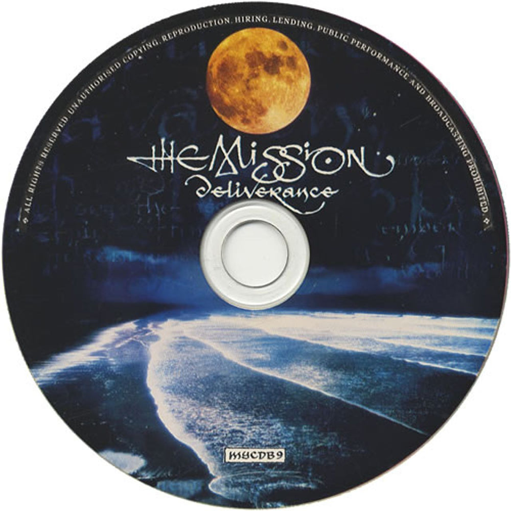 The Mission Deliverance - Picture CD UK CD single (CD5 / 5") MISC5DE31605