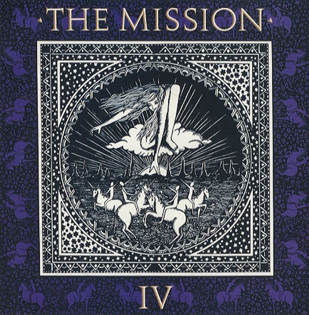 The Mission IV - Wasteland UK 7" vinyl single (7 inch record / 45) MYTH2