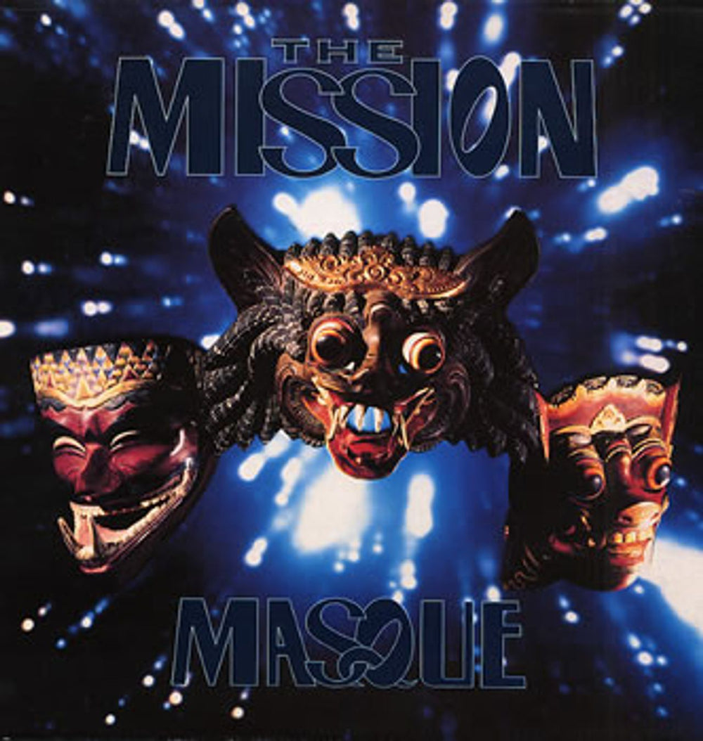 The Mission Masque UK vinyl LP album (LP record) 512121-1