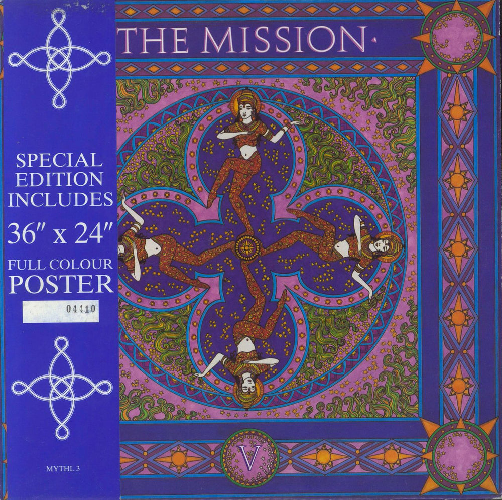 The Mission Severina - Poster Sleeve + Numbered Belly Band UK 12" vinyl single (12 inch record / Maxi-single) MYTHL3