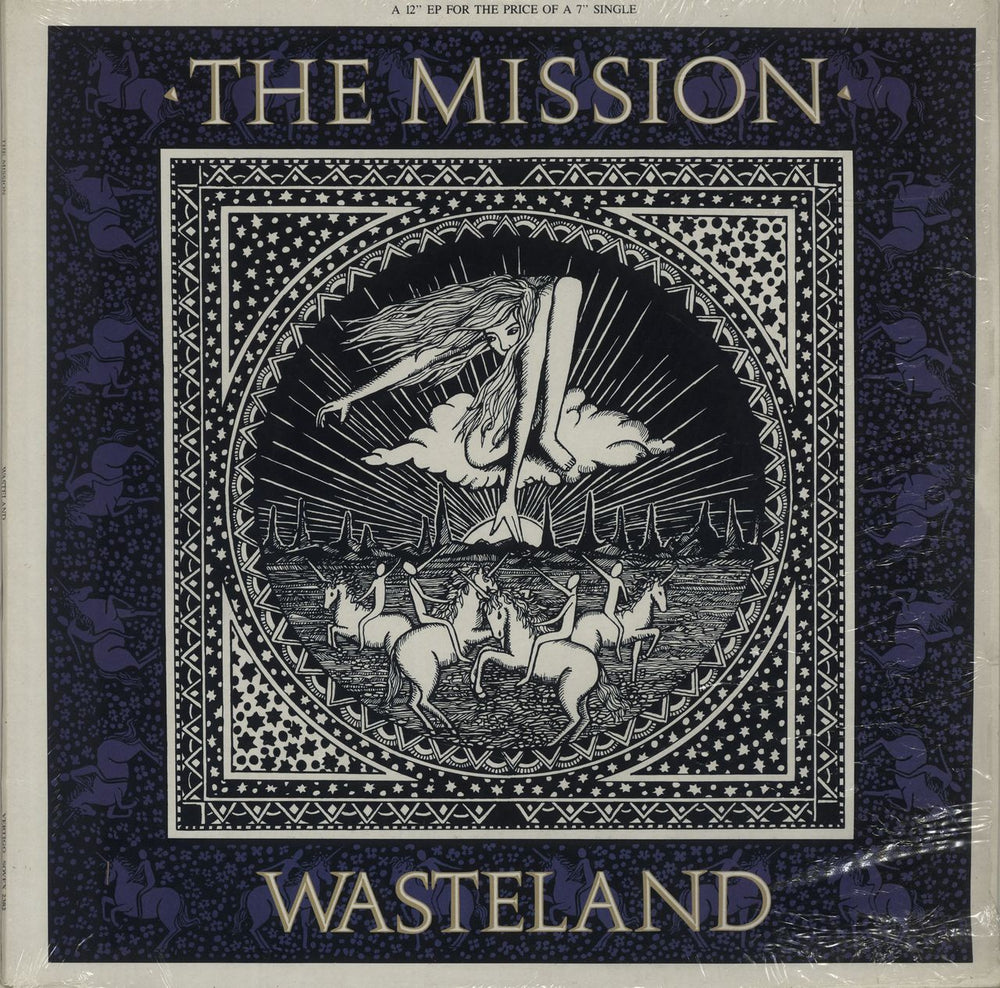 The Mission Wasteland Canadian 12" vinyl single (12 inch record / Maxi-single) SOVEX2382