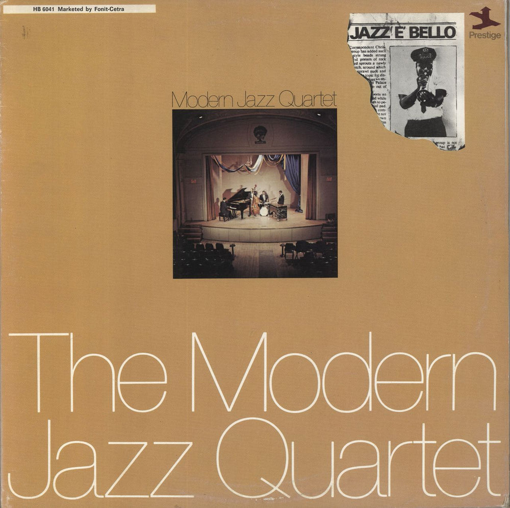 The Modern Jazz Quartet Modern Jazz Quartet Italian 2-LP vinyl record set (Double LP Album) HB6041