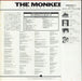 The Monkees Greatest Hits Japanese vinyl LP album (LP record)