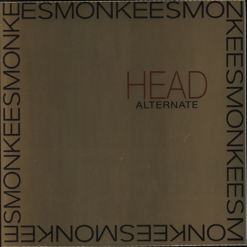 The Monkees Head Alternate- Gold Sleeve US Vinyl LP