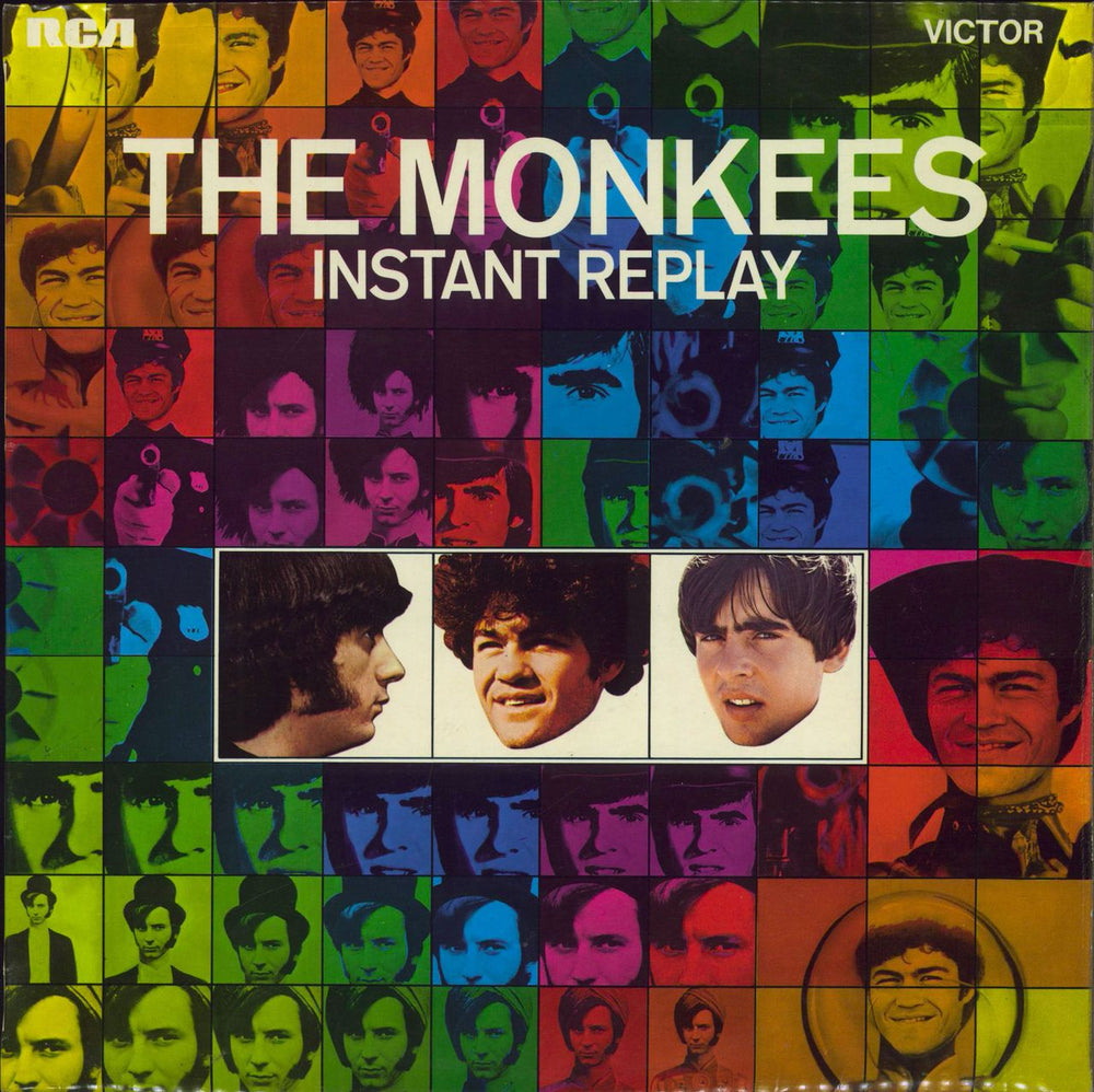 The Monkees Instant Replay - EX UK vinyl LP album (LP record) RD8016