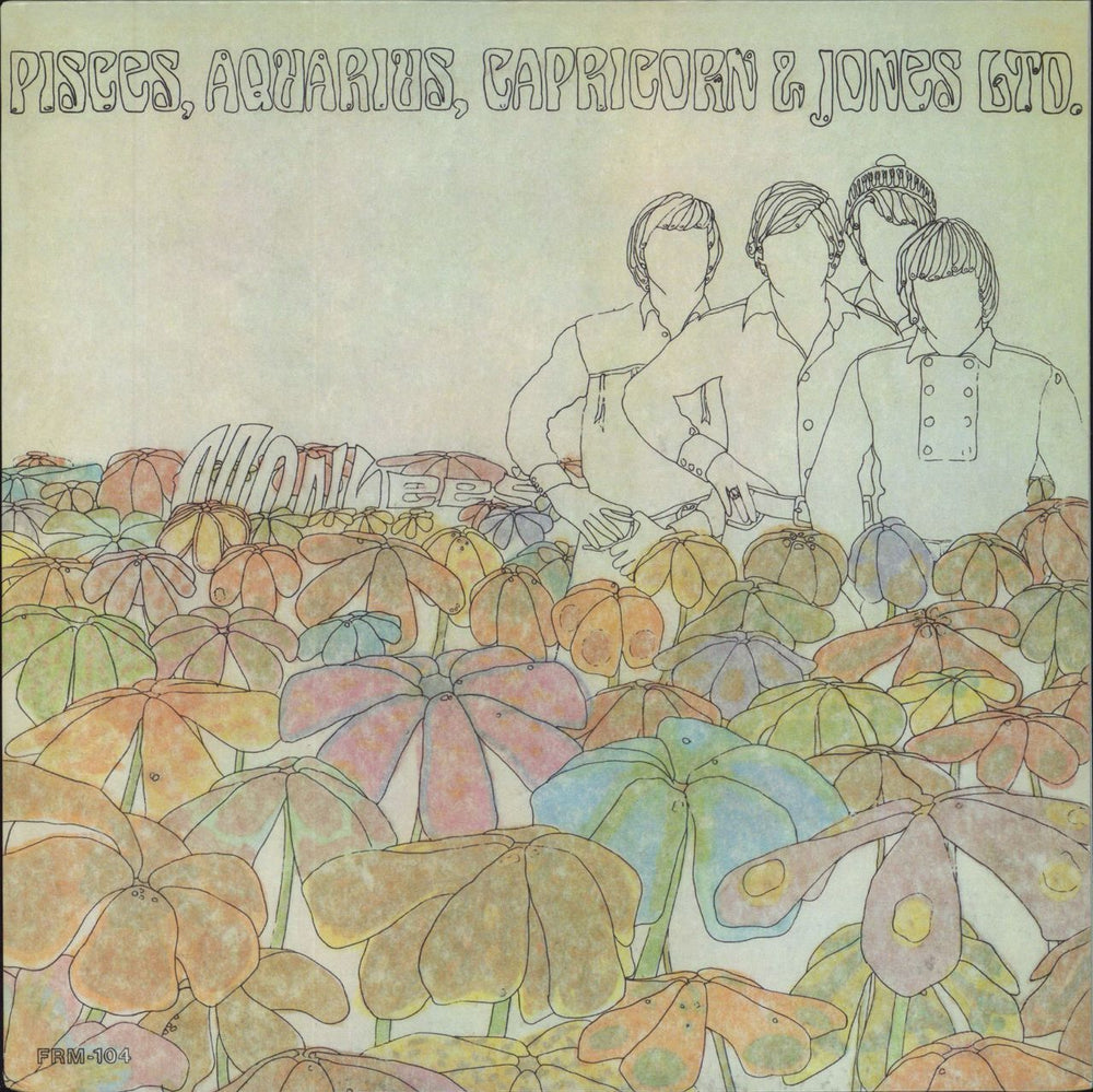 The Monkees Pisces, Aquarius, Capricorn & Jones Ltd. - Violet Vinyl US vinyl LP album (LP record) FRM-104