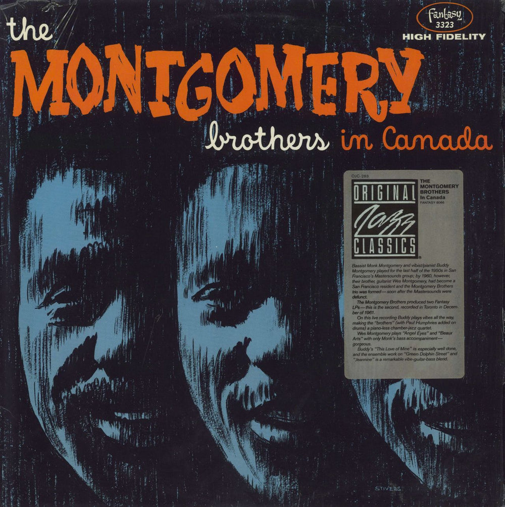 The Montgomery Brothers Montgomery Brothers In Canada - stickered shrink US vinyl LP album (LP record) OJC-283