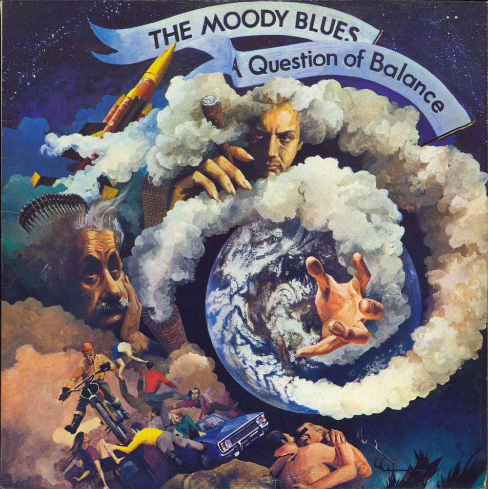 The Moody Blues A Question Of Balance - 2nd US vinyl LP album (LP record) THS3