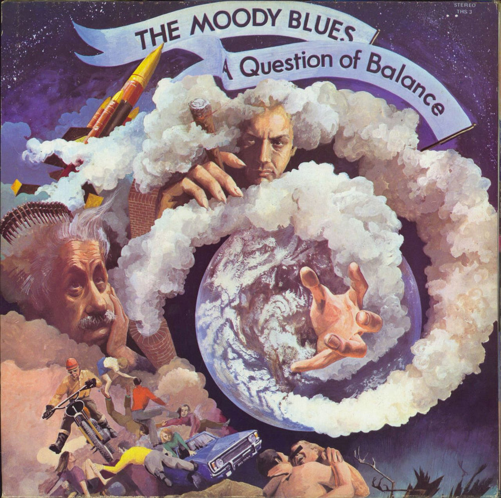 The Moody Blues A Question Of Balance Canadian vinyl LP album (LP record) THS3