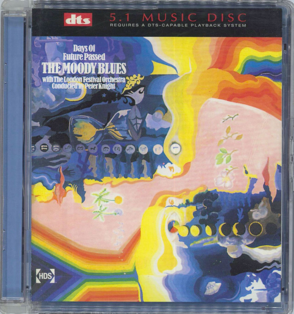 The Moody Blues Days Of Future Passed UK CD album (CDLP) 71021-54418-2-5