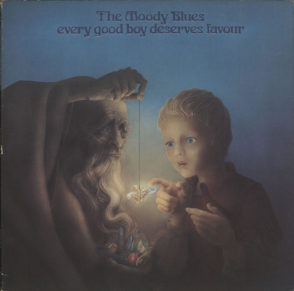 The Moody Blues Every Good Boy Deserves Favour US vinyl LP album (LP record) THS5