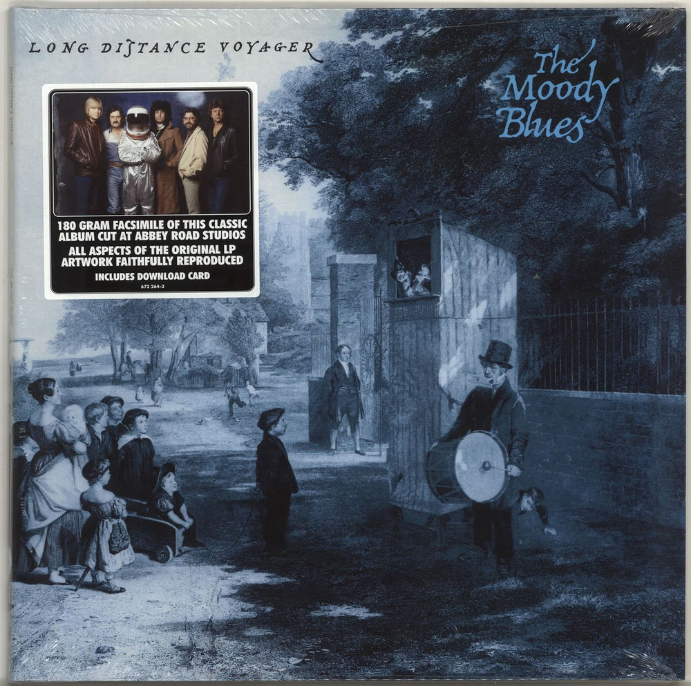 The Moody Blues Long Distance Voyager - 180gram Vinyl + Sealed UK vinyl LP album (LP record) 672264-2