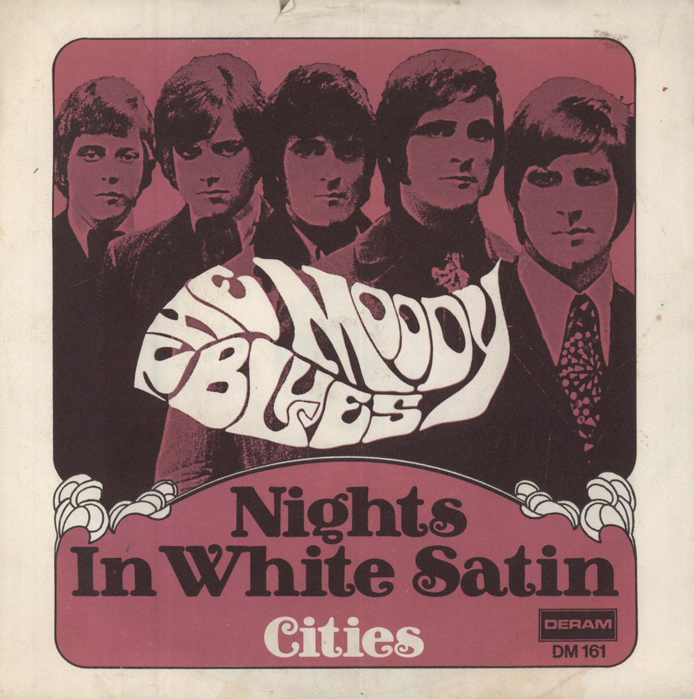 The Moody Blues Nights In White Satin - P/S German 7" vinyl single (7 inch record / 45)