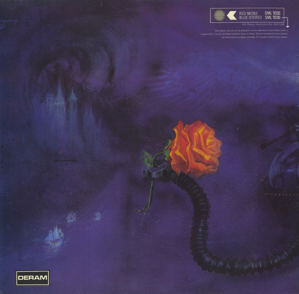 The Moody Blues On The Threshold Of A Dream UK vinyl LP album (LP record)