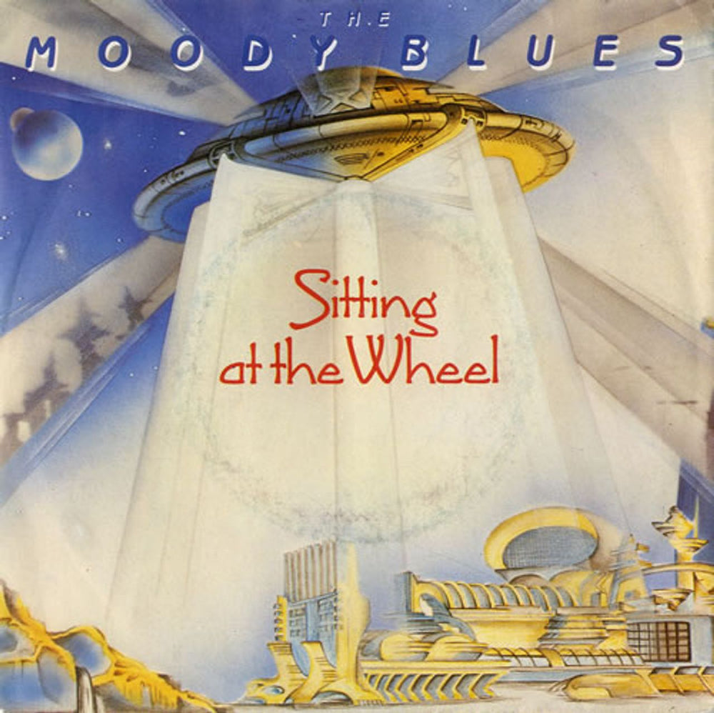 The Moody Blues Sitting At The Wheel German 7" vinyl single (7 inch record / 45) 6.13995