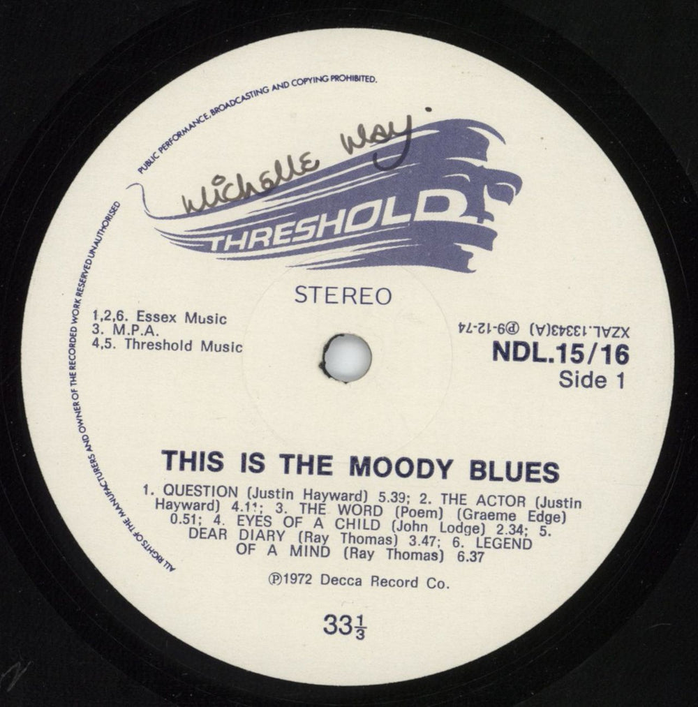 The Moody Blues This Is The Moody Blues - WOS/L South African 2-LP vinyl record set (Double LP Album) MBL2LTH790099