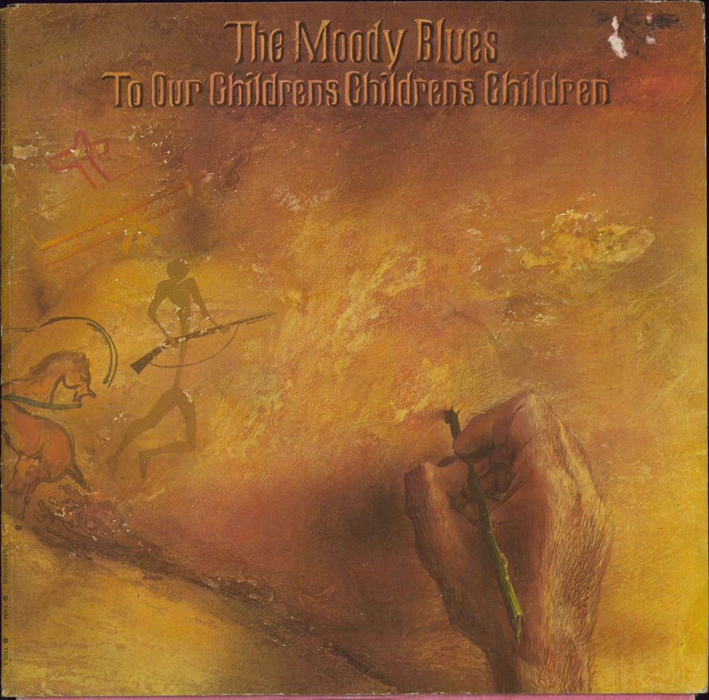 The Moody Blues To Our Children's Children's Children - VG UK vinyl LP album (LP record) THM1